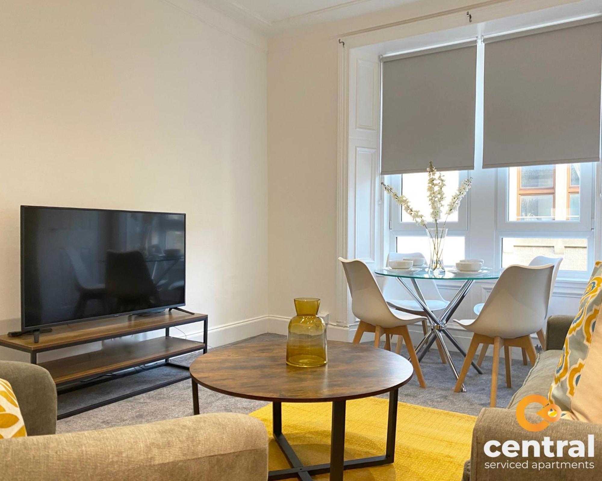 Central Serviced Apartments - Cosy 1 Bedroom - Modern - Close To Transport Links - Quiet Neighbourhood - Fast Wifi - Fully Equipped - Smart Tvs In All Rooms - Monthly Stays Welcome - Free Street Parking - Ideal Relocation To Dundee Accommodation Exterior foto