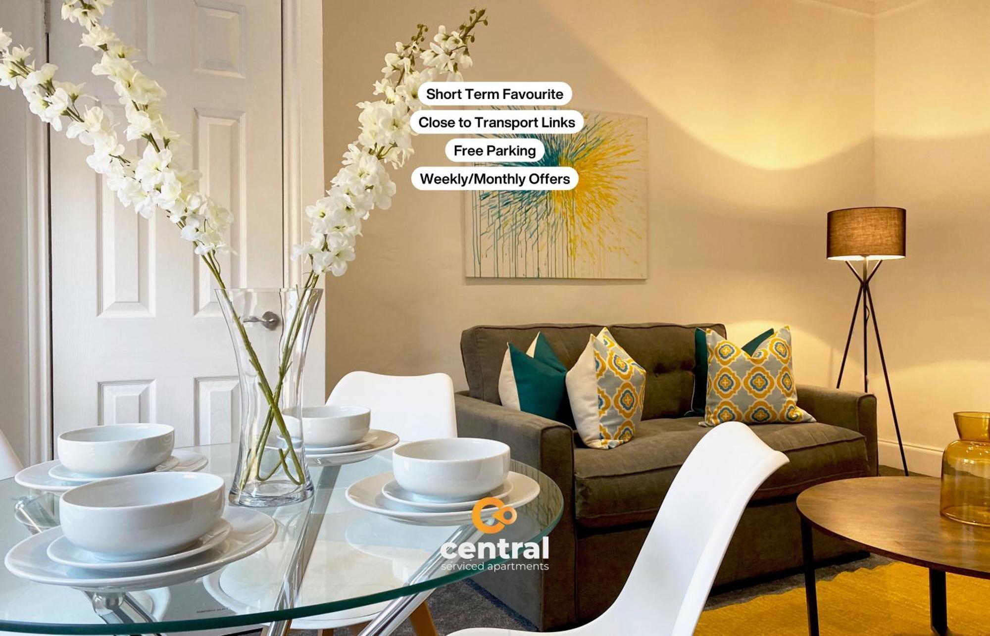 Central Serviced Apartments - Cosy 1 Bedroom - Modern - Close To Transport Links - Quiet Neighbourhood - Fast Wifi - Fully Equipped - Smart Tvs In All Rooms - Monthly Stays Welcome - Free Street Parking - Ideal Relocation To Dundee Accommodation Exterior foto